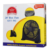 Ανεμιστήρας Box Fan Changli Crown KYT-502 85W Διαμέτρου 55cm